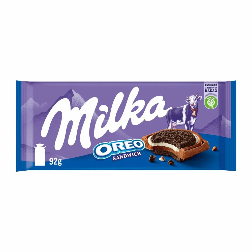 EURO MIka шок OREO 92гр Сендвич Ванилый 16ш