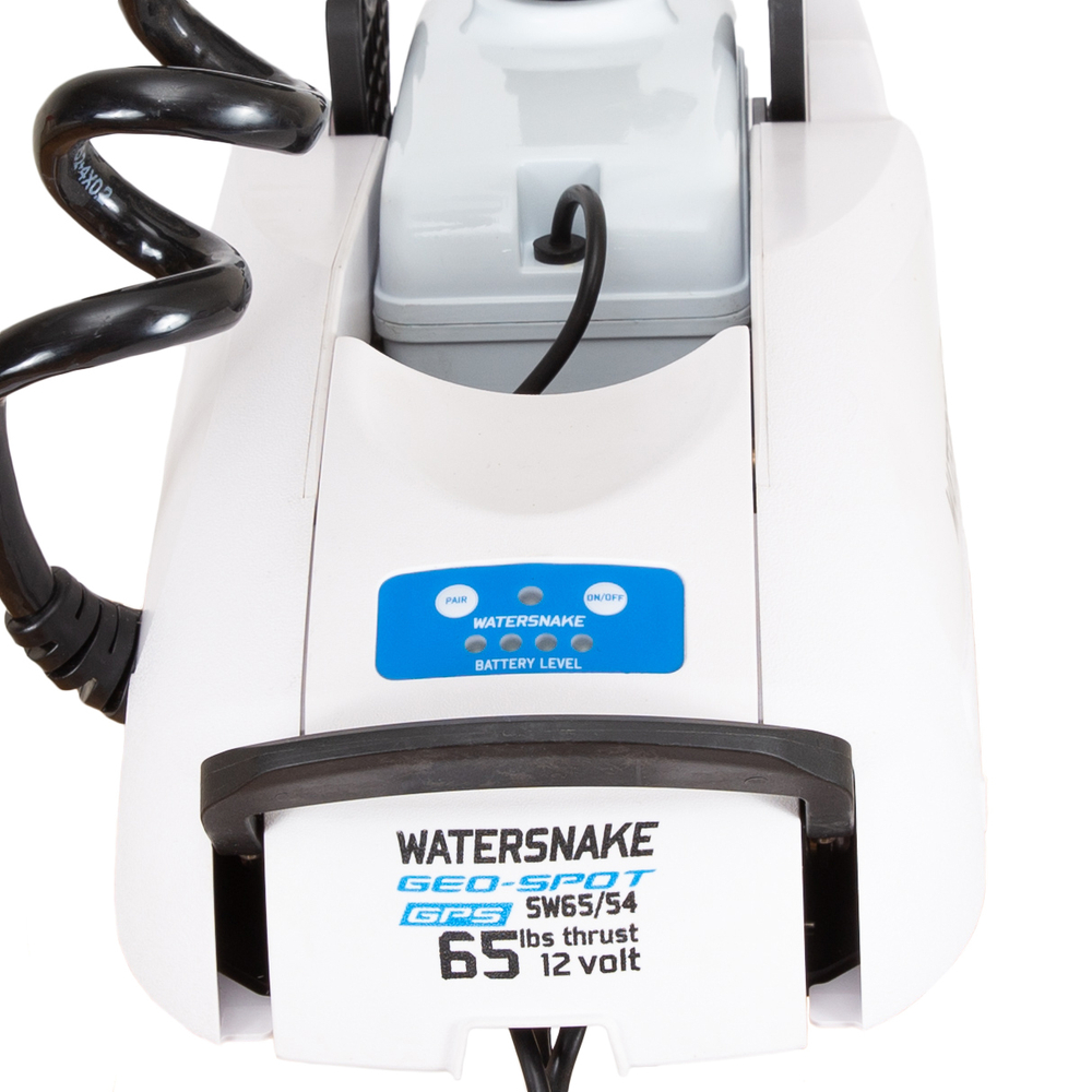 Электромотор WaterSnake Geo-Spot 12 вольт 65 lbs/54" GPS с функцией якорь