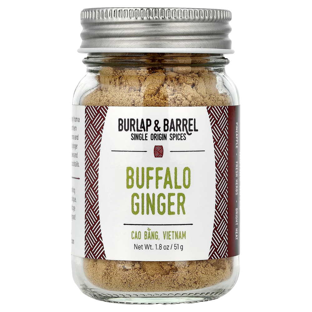 Burlap & Barrel, имбирь баффало, 51 г (1,8 унции)