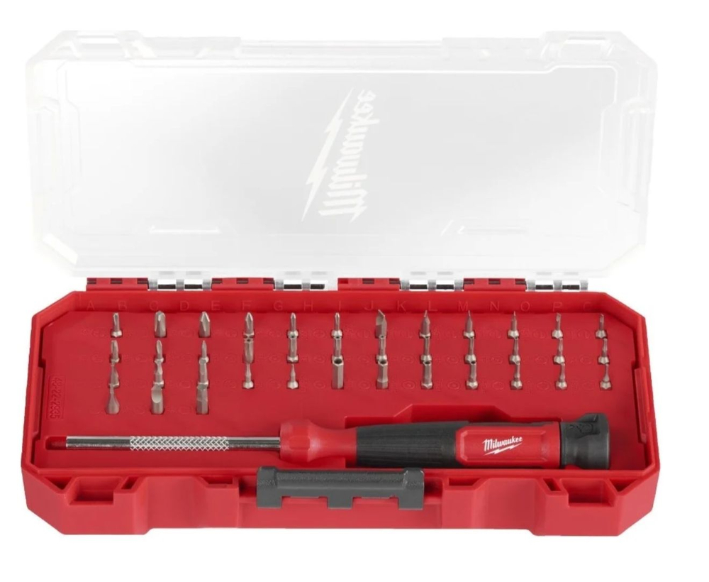 Отвертка прецизионная Milwaukee 39 в 1, в кейсе 4932498177