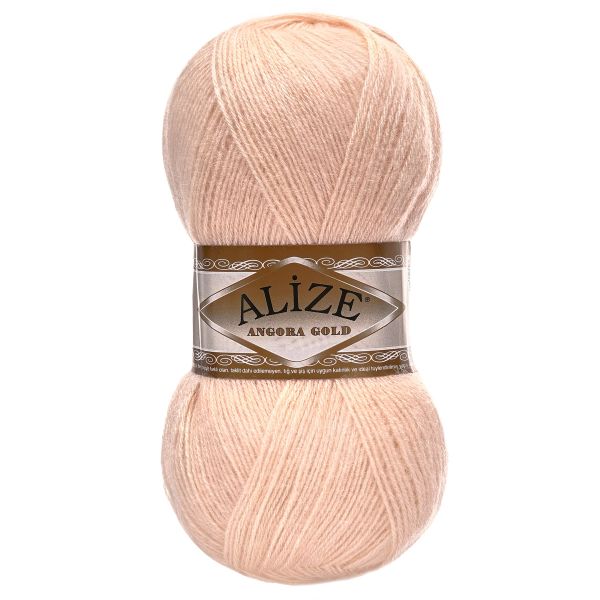 Пряжа Alize (Ализе) Angora Gold / уп.5 мот. по 100 г, 550м, 404 пудра A