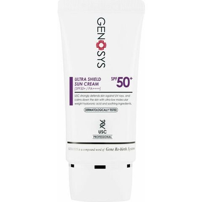 GENOSYS Ультра солнцезащитный крем SPF50+PA++++ 50 мл | Ultra Shield Sun Cream SPF50+PA++++