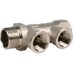 Коллектор 2 выхода 3/4х1/2 внутренняя резьба Valtec
