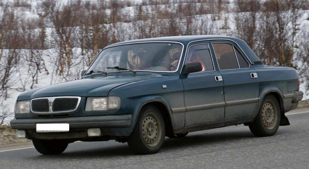Порог ГАЗ-3110 «Волга» 1997-2005 (1мм)