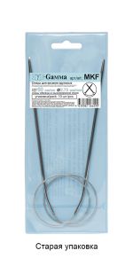 Спицы круговые металл ⌀2.75 мм, 60 см, 1 шт, Gamma MKF