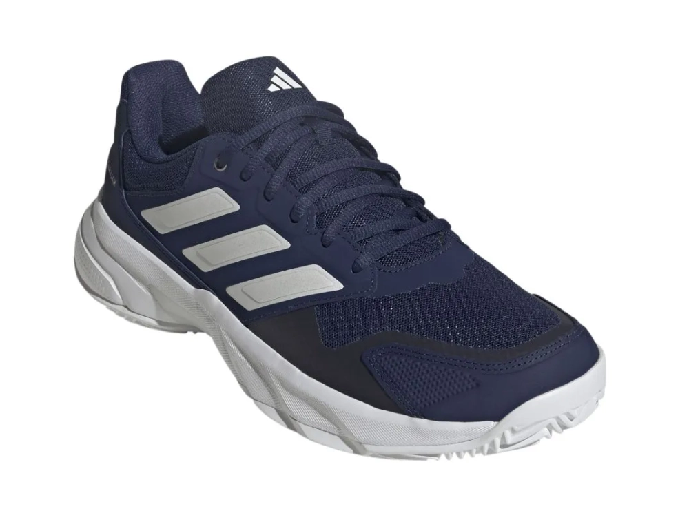 Теннисные кроссовки Adidas CourtJam Control 3 M Clay - dark blue/zero metallic/cloud white