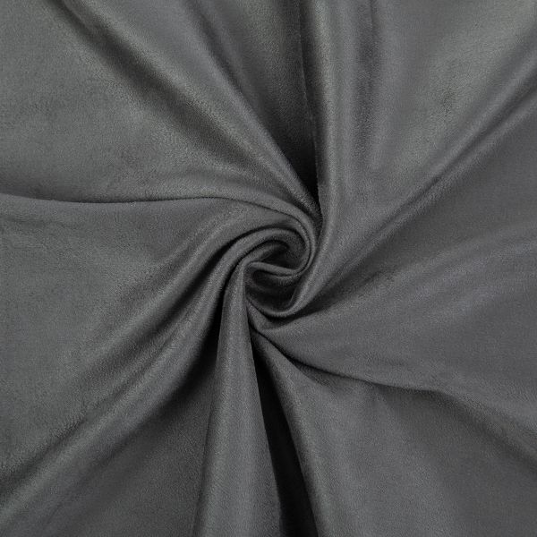 Замша искусственная отрез 35х50 см, 175±5 г/м², 18-5102 ash (т.серый), Peppy Woven Suede