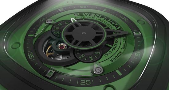 Наручные часы SEVENFRIDAY P1-05 Green