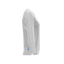 ЛОНГСЛИВ ЖЕНСКИЙ AIRWEAVE PRO | WHITE