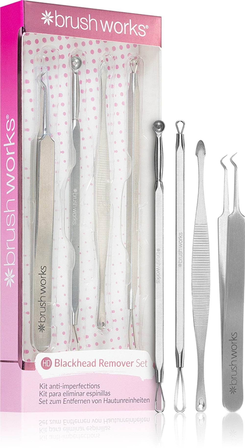 Brushworks Blackhead & Blemish Remover Set - набор глубокого очищения, 0