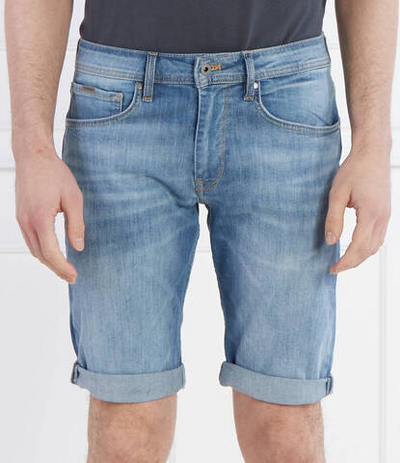 Джинсовые шорты Pepe Jeans London - голубой(PM801081HU1)