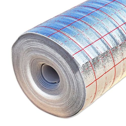 Отражающая теплоизоляция Изодом ПЛ ТП 1х15 м 5 мм с разметкой