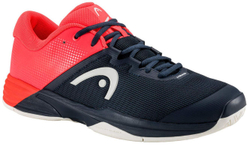 Мужские кроссовки теннисные Head Revolt Evo 2.0 - blueberry/fiery coral