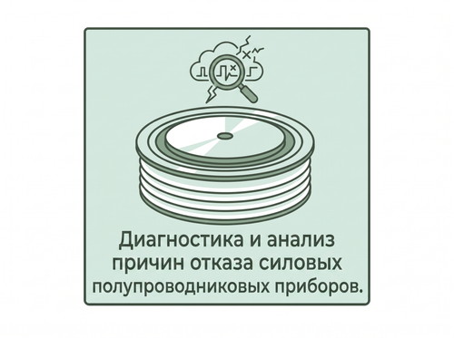 Диагностика и анализ причин отказа силовых полупроводниковых приборов