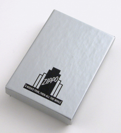 Зажигалка Zippo Replica, с покрытием Brushed Chrome, латунь/сталь, серебристая, матовая, 36x12x