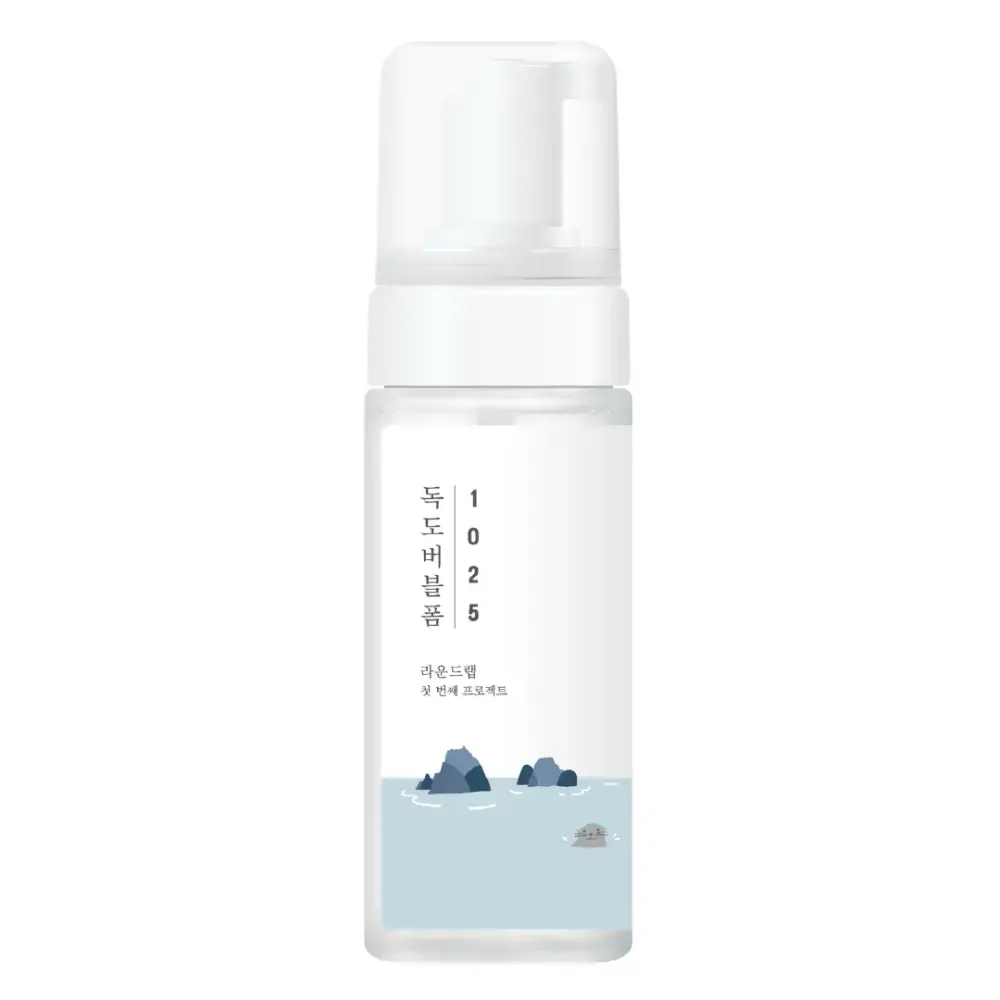 ROUND LAB Пенка для умывания с морской водой 1025 Dokdo Bubble Foam 150 мл.