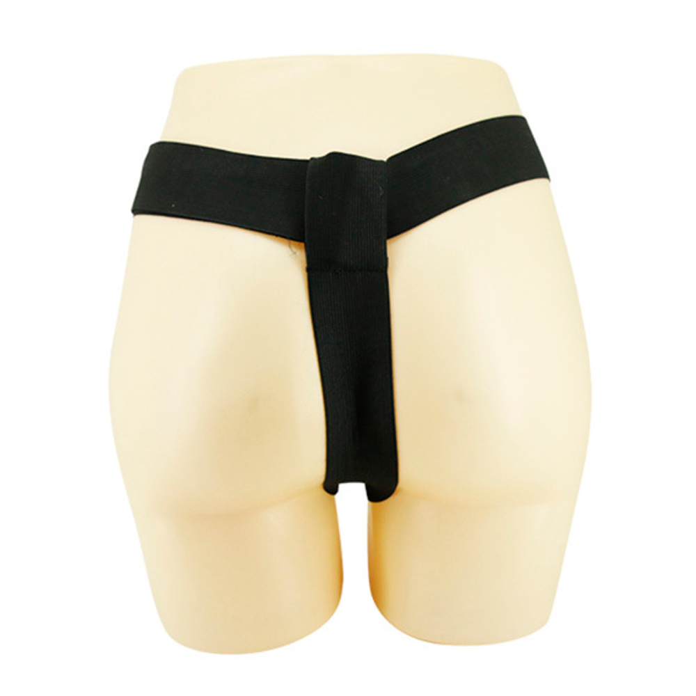 Женский страпон 15,8см с изогнутой головкой Baile Ultra Harness Curvy Dildo BW-022053