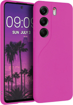 Мягкий Soft Touch чехол из силикона для TECNO CAMON 40 PRO 5G (не 4G) с бархатной подкладкой