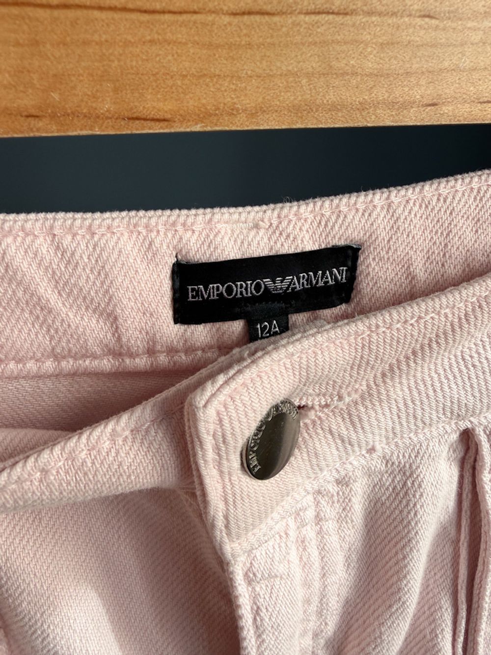 Хлопковые брюки Emporio Armani, 152