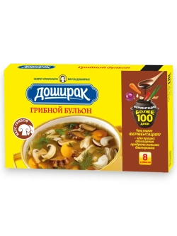 Бульонные кубики "Грибной бульон" Доширак 80 г * 5 шт
