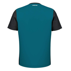 Футболка для мальчика теннисная Head Boys Slice - teal