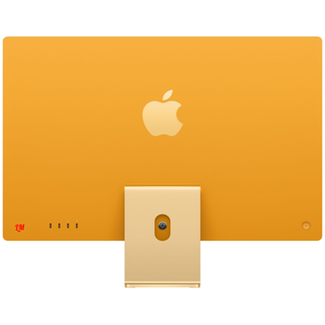 Apple iMac 24" Retina 4,5K, (M1 8C CPU, 8C GPU), 8 ГБ, 256 ГБ SSD, жёлтый Z12S000BK