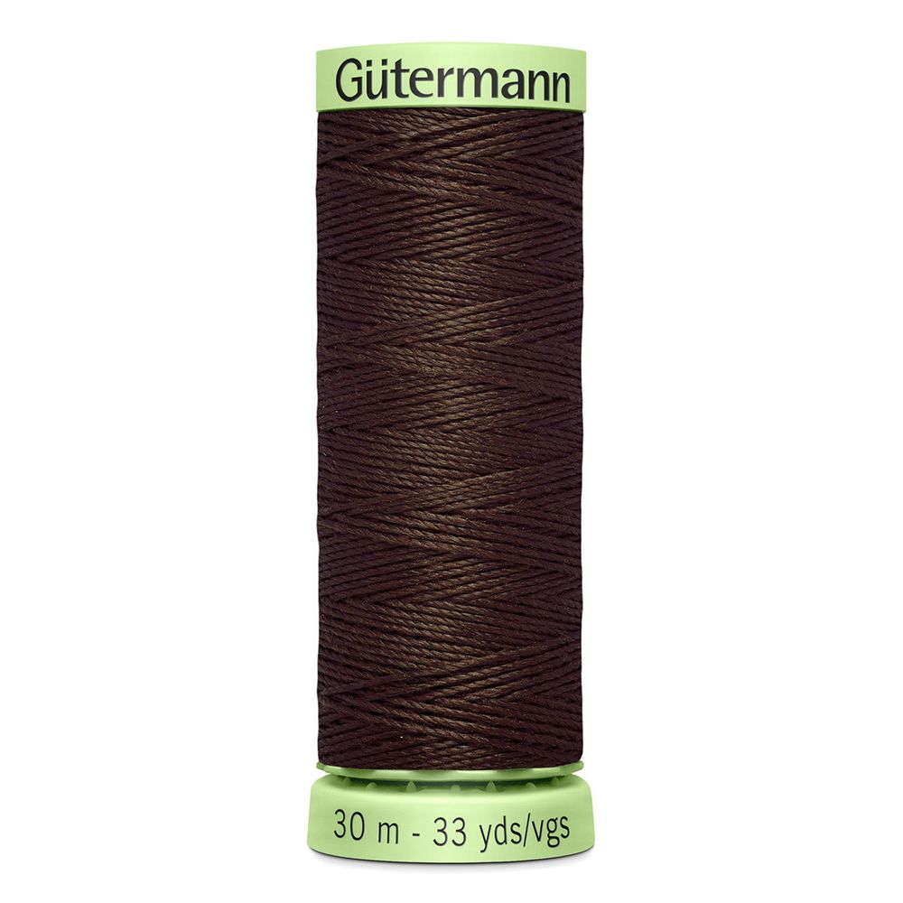 Нитки отделочные Gutermann Top Stitch 30 (30 метров), 5 кат. | 696 т.шоколад