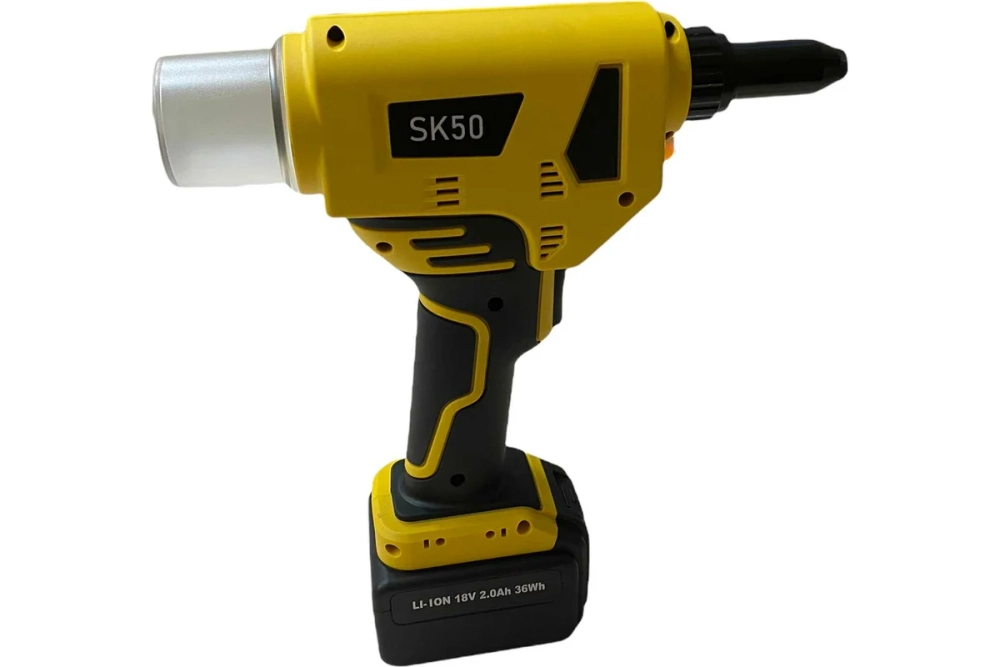 Заклепочник аккумуляторный для вытяжных заклепок Skytools SK50