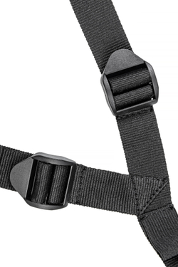 Трусики для страпона RealStick Strap-On Onyx, экокожа, черные