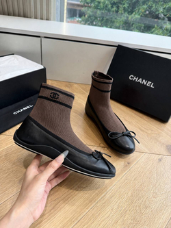 Ботинки балетки Chanel