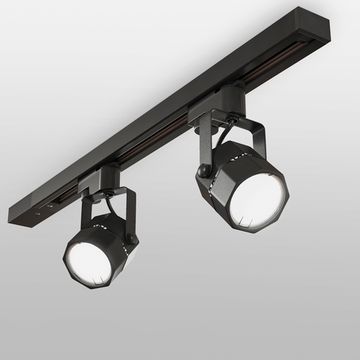 Трековый светильник для однофазного шинопровода MRL 1004 черный Robi GU10 Elektrostandard