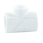 Тройник PP-R переходной белый Дн 32х20х32 PRO VALFEX 10322032-PRO
