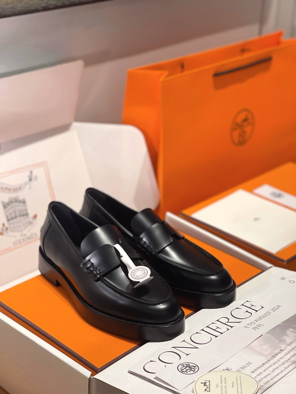 Лоферы Hermes