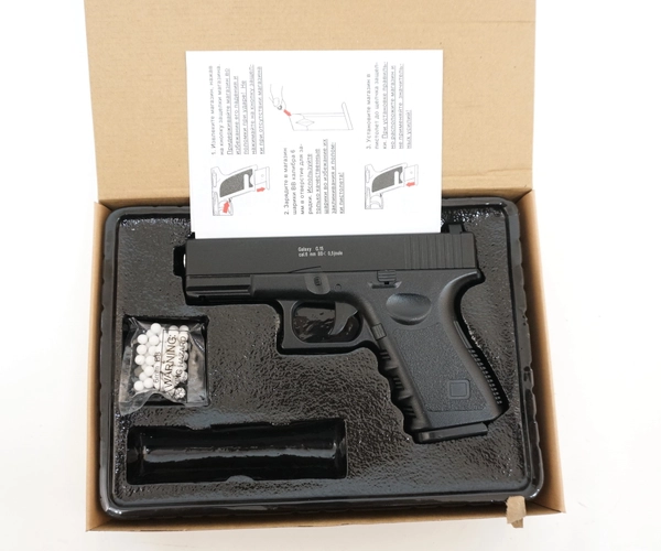 Пистолет софтэйр GALAXY G.15 пружинный (Glock 23), кал. 6мм