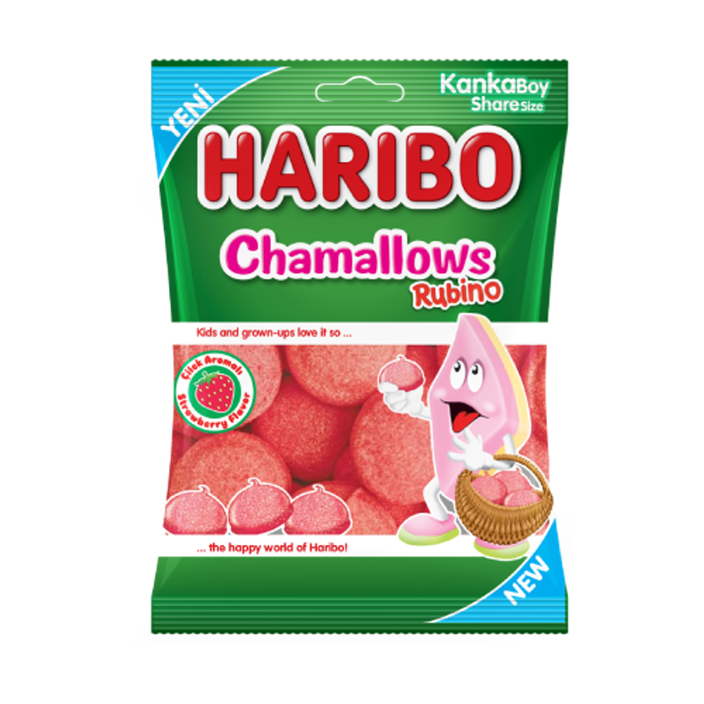 Чамаллоу Рубино 70 г (5 штук) - HARIBO