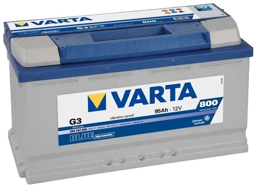 VARTA Blue Dynamic 6CT- 95 ( 595 402 ) аккумулятор VARTA Blue Dynamic 6CT- 95 ( 595 402 ) аккумулятор