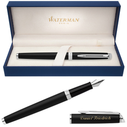 Перьевая ручка Waterman Hemisphere, цвет: MattBlack CT, перо: F