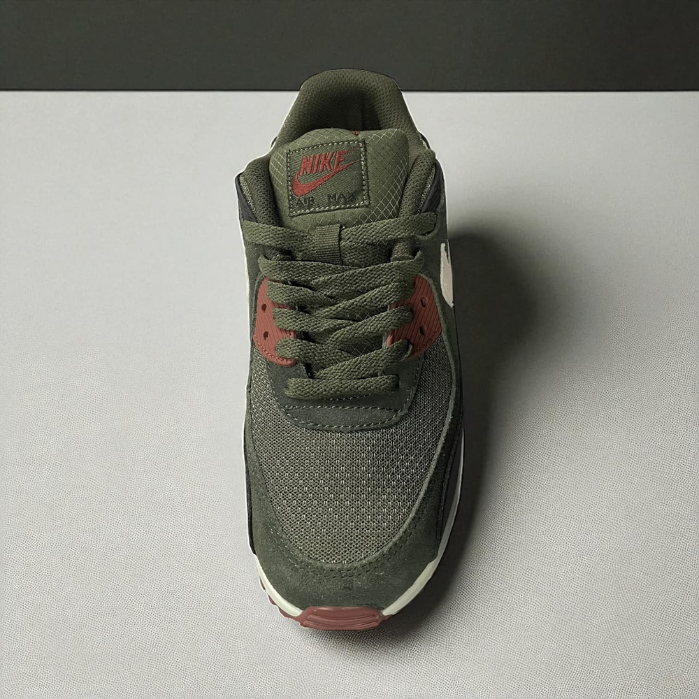 Nike Air Max 90 • Cargo Khaki Red Sepia