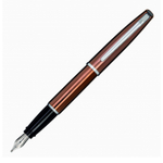 Перьевая ручка Aurora Style Metal Bronze CT, перо - M, в подарочной коробке
