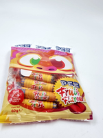 Конфеты Pez Fizzy Rolls с фруктовым вкусом 60 г (Австрия)