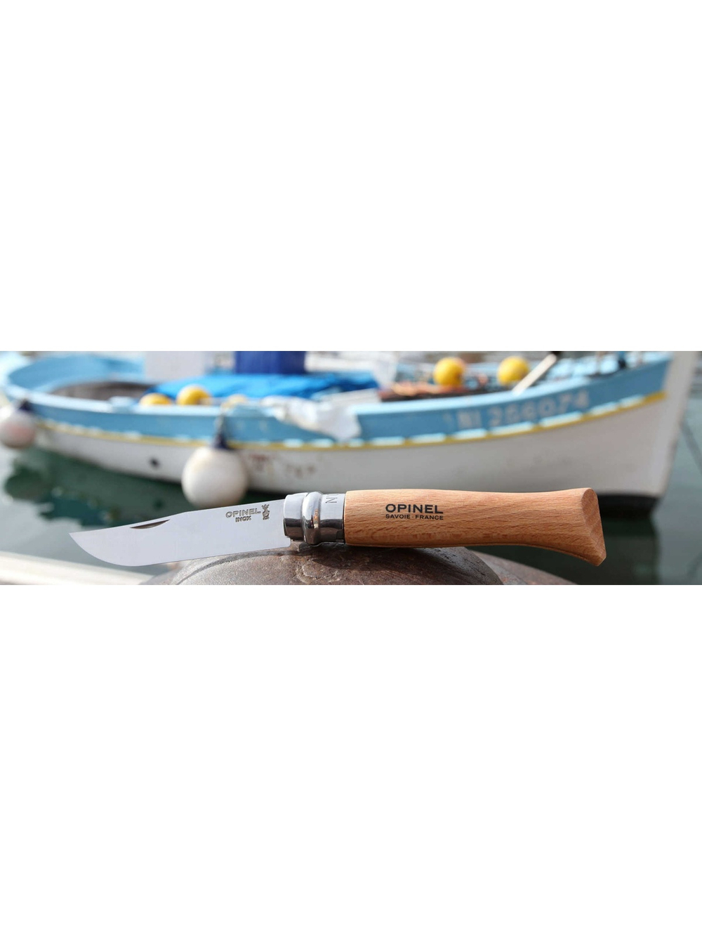 Нож Opinel №7, нержавеющая сталь, рукоять из бука, 000693