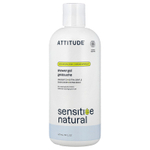 ATTITUDE, Sensitive Natural, гель для душа, без запаха, 473 мл (16 жидк. Унций)