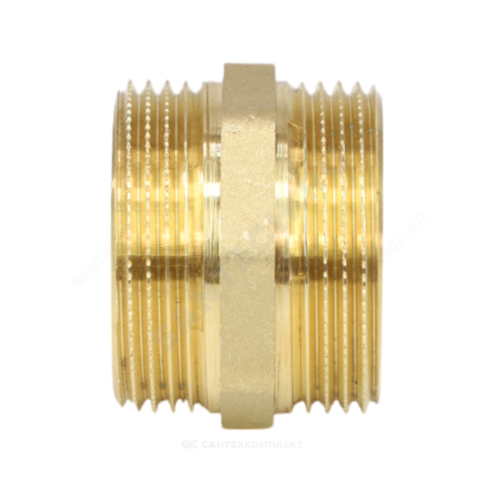 Ниппель латунь Ду 40 (1 1/2") НР LD LD.65.501.40