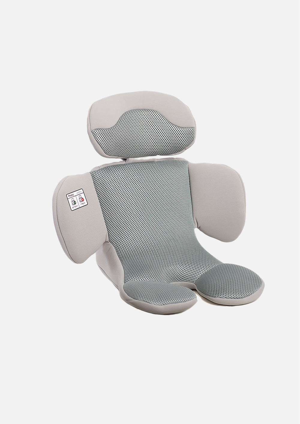 Peppy Автокресло UNOfix grey серый 0-36