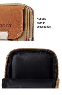 Универсальный поясной подсумок-чехол Waist bag vertical model
