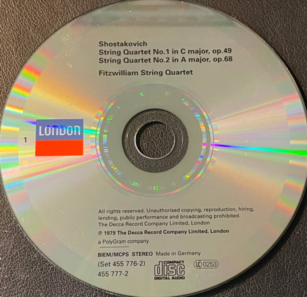 Fitzwilliam String Quartet / Shostakovich: The String Quartets (6CD)