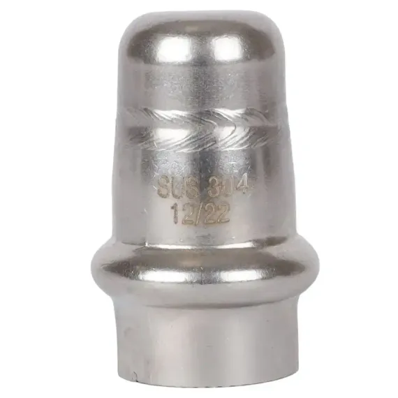Заглушка ROMMER ВПр 15 нержавеющая сталь 37980