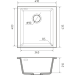 Rivelato SR-4134 Bianco latte