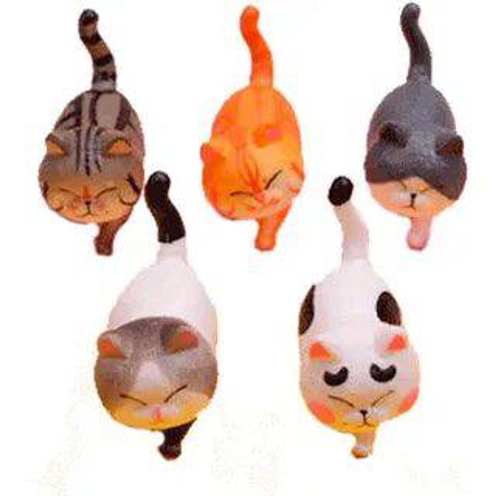 Брелок deVENTE "Candy Cat" каучуковый с карабином асс. 9020406