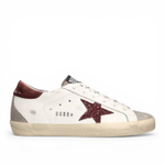 Golden Goose Super Star / Бордо звезда / бордо пятка